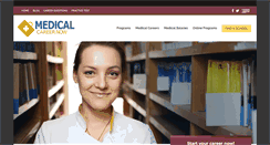 Desktop Screenshot of medcareernow.com